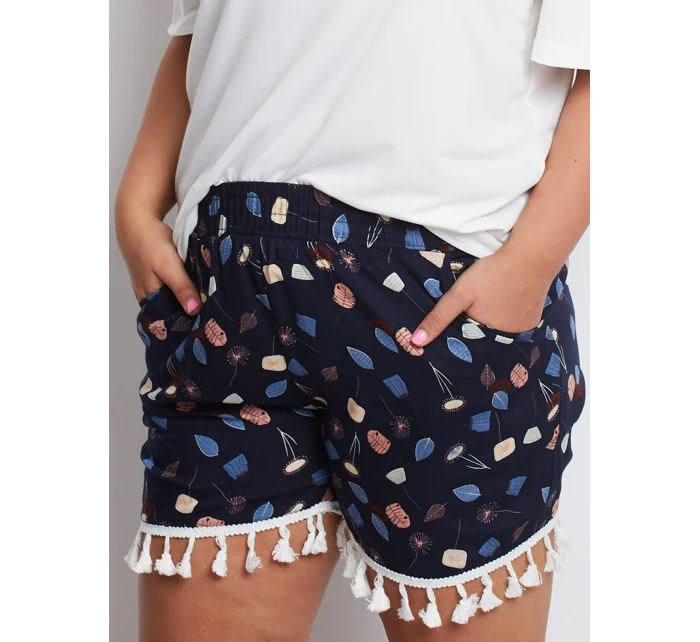 Šortky AT SN 2101A.04X tmavě modrá