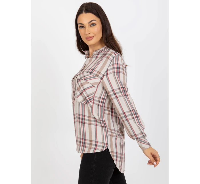 Halenka model 17790413 světle béžová - FPrice Halenka model 17790413 světle béžová - FPrice