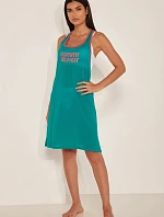 Plážové šaty UW0UW02150-L54 zelená - Tommy Hilfiger