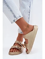 Klapky na platformě model 228374 Step in style