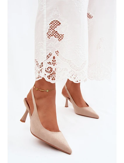 Sandály na podpatku model 228956 Step in style Sandály na podpatku model 228956 Step in style