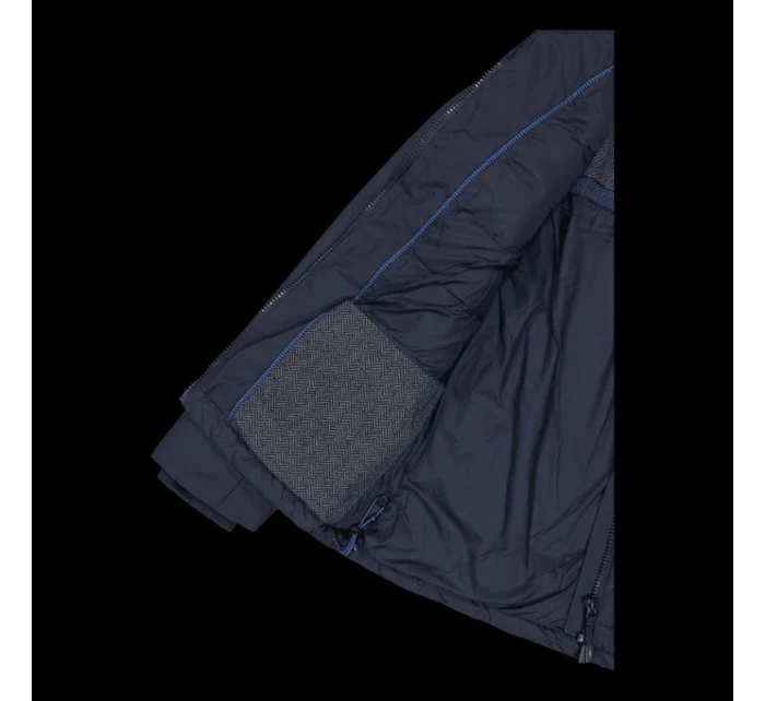 Pánská sportovní bunda s kapucí zateplená tmavě modrá model 21350619 pánské - CMP