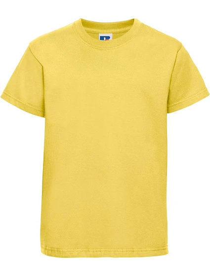 Russell Athletic 180B Dětské tričko z těžké bavlny "Authentic" 10.180B yellow Russell Athletic 180B Dětské tričko z těžké bavlny "Authentic" 10.180B yellow