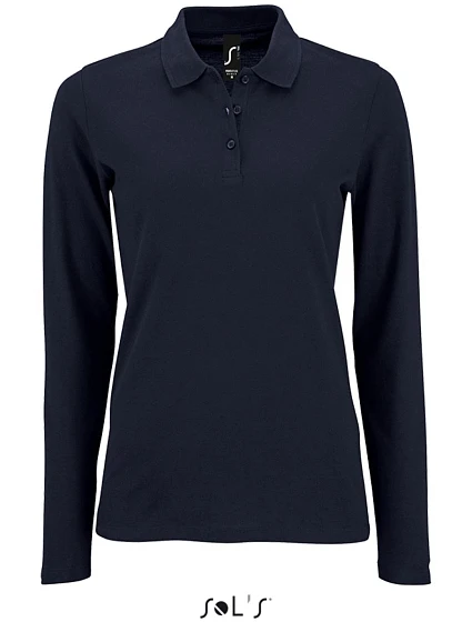 SOL'S Perfect LSL Women Dámské piqué polo s dlouhým rukávem 25.2083 french navy SOL'S Perfect LSL Women Dámské piqué polo s dlouhým rukávem 25.2083 french navy