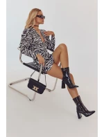 Dámské lakované kozačky Černé model 21596935 - Boto Dámské lakované kozačky Černé model 21596935 - Boto