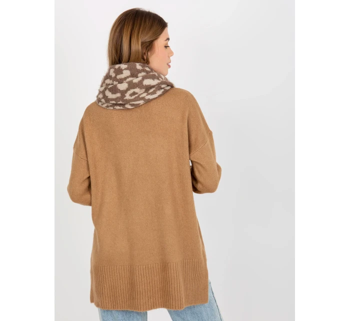 Tunelová šála AT KM ENEC B63 1.44P tmavě lila Tunelová šála AT KM ENEC B63 1.44P tmavě lila