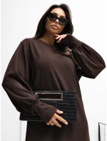 RV SK šaty A1059.17 tmavě hnědé RV SK šaty A1059.17 tmavě hnědé