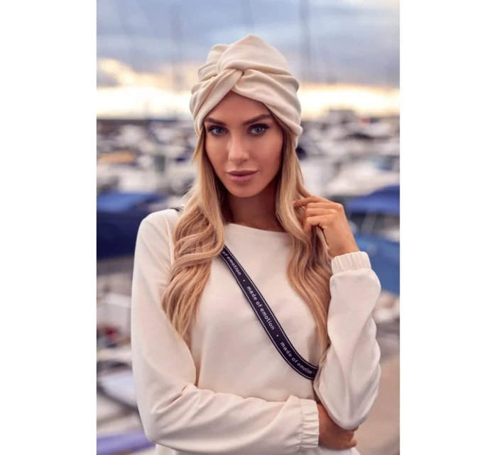 M601 Turban - krémový