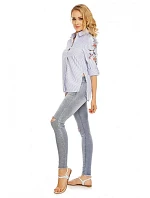 Dámská proužkovaná košile CH706 - Millenium