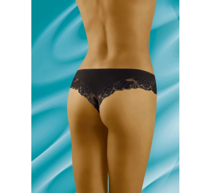 Dámské kalhotky / brazilky Karioka černá - Wolbar Dámské kalhotky / brazilky Karioka černá - Wolbar