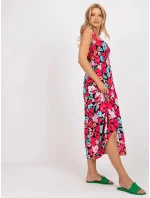 Dámské šaty RO SK 8007 1.03P černá a růžová - FPrice