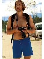 Pánské plavecké šortky Adventure SM33-12 Světle modrá - Self Pánské plavecké šortky Adventure SM33-12 Světle modrá - Self