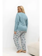 Pohodlná pyžama pro plnoštíhlé model 221190 Forever Pink