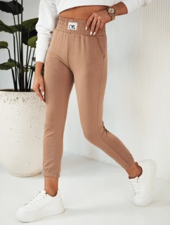 Dámské tepláky CYFL camel FashionStreet UY1806