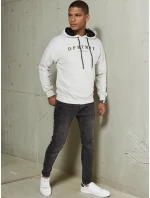 Pánská šedá mikina s potiskem Dstreet model 21975976 - FashionStreet