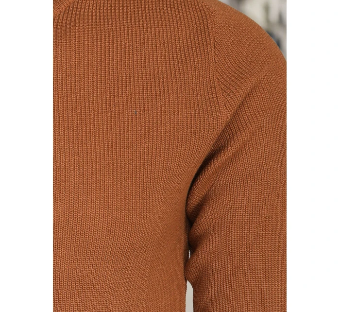 Pánský velbloudí svetr Dstreet model 21982666 - FashionStreet