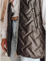 Dámská přechodná prošívaná vesta černá Dstreet model 21987067 - FashionStreet