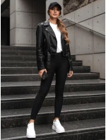 Dámské legíny černé FashionStreet UY2732 Dámské legíny černé FashionStreet UY2732