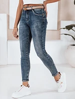 Dámské úzké džíny námořnická modř FashionStreet UY2818