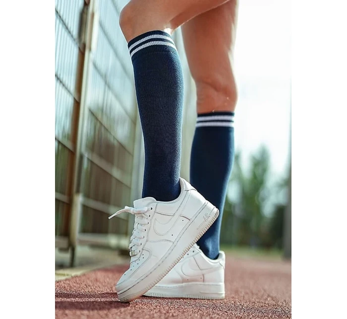 Podkolenky Milena 0248-004 S žebrovaným pasem 37-41