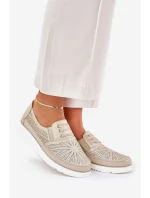 Dámské Polobotky Nazouvací S Zlaté model 21689110 - EVENTO Dámské Polobotky Nazouvací S Zlaté model 21689110 - EVENTO