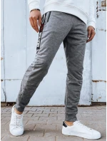 Pánské světle šedé teplákové kalhoty Dstreet model 21975783 - FashionStreet