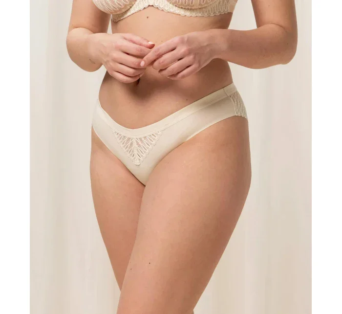 Dámské kalhotky Aura Spotlight Brazilian krémové - Triumph