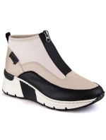 Rieker W RKR608 béžová kotníčková obuv