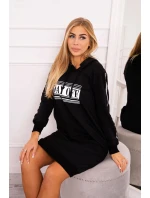 Šaty s model 21752932 potiskem černé - K-Fashion