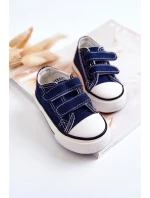 Dětské tenisky na suchý zip námořnická modrá model 21578754 - Boto Dětské tenisky na suchý zip námořnická modrá model 21578754 - Boto