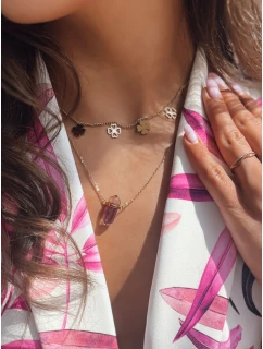 Zlatý náhrdelník PUCKET FashionStreet IY0077