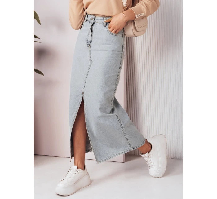 Modrá džínová sukně VIRTON FashionStreet CY0441