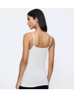 Beauty Layers Spaghetti Top Wool - WHITE - TRIUMPH WHITE - TRIUMPH Beauty Layers Spaghetti Top Wool - WHITE - TRIUMPH WHITE - TRIUMPH