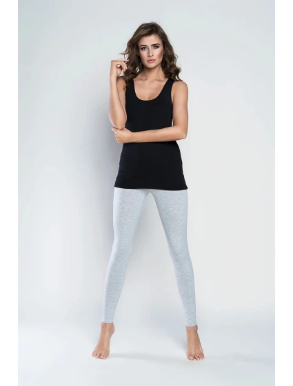 Dámské legíny Leggins long graphite - ITALIAN FASHION