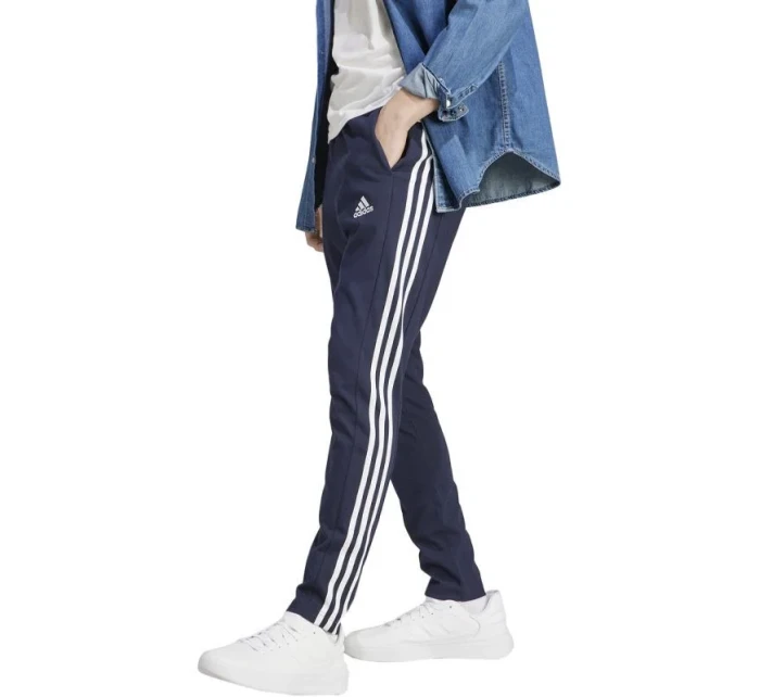 Kalhoty adidas Essentials Single Jersey Tapered Open Hem 3-Stripes M IC0045 Kalhoty adidas Essentials Single Jersey Tapered Open Hem 3-Stripes M IC0045