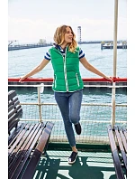 JN Dámská vesta 02. green/white model 22495105 - Daiber JN Dámská vesta 02. green/white model 22495105 - Daiber