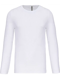 K Elastické tričko s dlouhým rukávem 20. white model 22422581 - Kariban