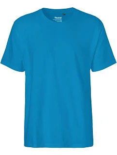 Neutral O 60001 Pánské tričko z těžké bio bavlny 77.6001 sapphire
