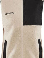 Craft Corporate ADV Pile Fleece Vest W Dámská fleecová vesta Sherpa 81.3811 ecru/black