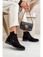 Dámské Botky S Na Zip Černé model 21668174 - S.Barski