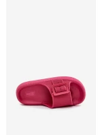 Dámské Pěnové Sandály Na Platformě S Přezkou Big Star model 21705674 Fuchsie - Big Star Shoes Dámské Pěnové Sandály Na Platformě S Přezkou Big Star model 21705674 Fuchsie - Big Star Shoes