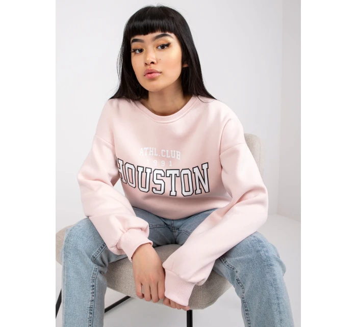 Mikina EM BL 617 H.21X světle růžová