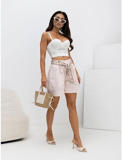 Šortky IT SN 97806 2.58 světle růžová