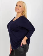 Bluzka RV BZ model 18487349 granatowy - FPrice Bluzka RV BZ model 18487349 granatowy - FPrice