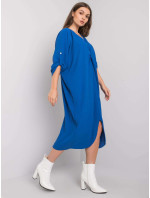 Tmavě modré oversized šaty