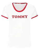 Dámské Tričko s krátkým rukávem UW0UW01905-100 - Tommy Hilfiger