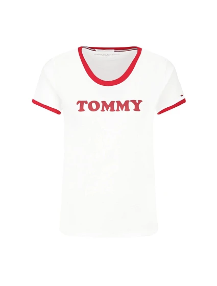 Dámské Tričko s krátkým rukávem model 20947394 - Tommy Hilfiger Dámské Tričko s krátkým rukávem model 20947394 - Tommy Hilfiger