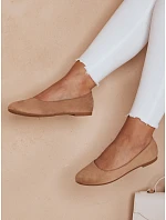 Dámské semišové baleríny ZY0672 hnědé - Seastar Dámské semišové baleríny ZY0672 hnědé - Seastar