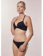 Mefemi Amelia push-up podprsenka s kosticemi Černá