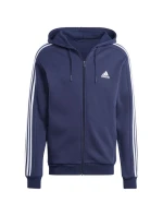 Adidas Essentials Fleece 3-Stripes Full-Zip Jr mikina IJ6478 pánské